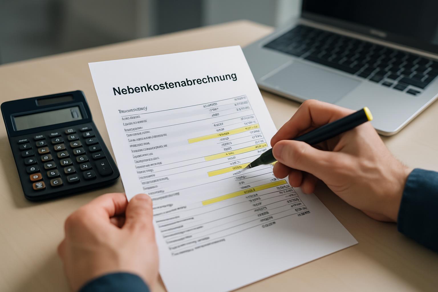 Fristen und Formalitäten bei der Nebenkostenabrechnung: Was Mieter wissen müssen