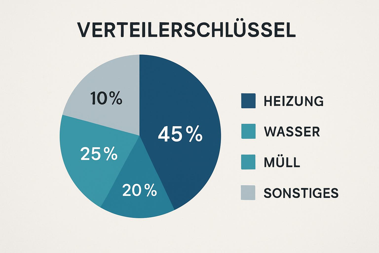 Der Verteilerschlüssel in der Nebenkostenabrechnung: Alles, was Mieter wissen müssen